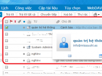Cảnh báo về việc xuất hiện thư giả mạo trong Hệ thống thư điện tử công vụ tỉnh Cao Bằng.