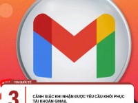 Cảnh giác khi nhận được yêu cầu khôi phục tài khoản Gmail