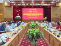 Hội nghị lấy ý kiến các đồng chí nguyên lãnh đạo tỉnh vào Dự thảo văn kiện Đại hội đại biểu Đảng bộ tỉnh lần thứ XX, nhiệm kỳ 2025 - 2030