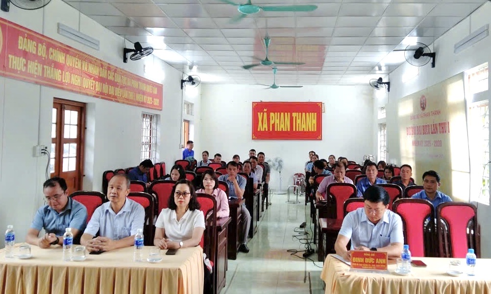 các học viên xã Phan Thanh