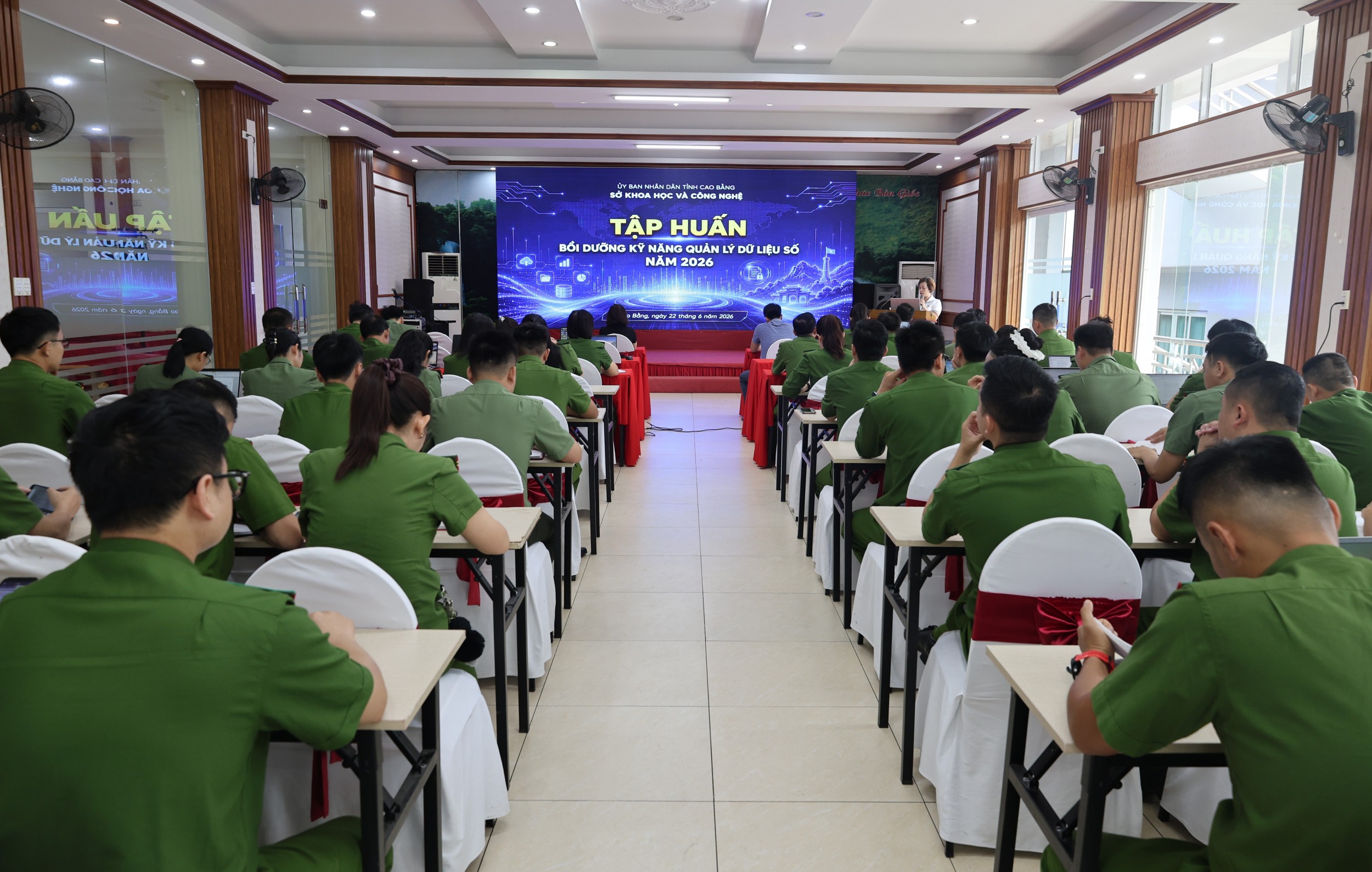 Lớp DLS Công an tỉnh